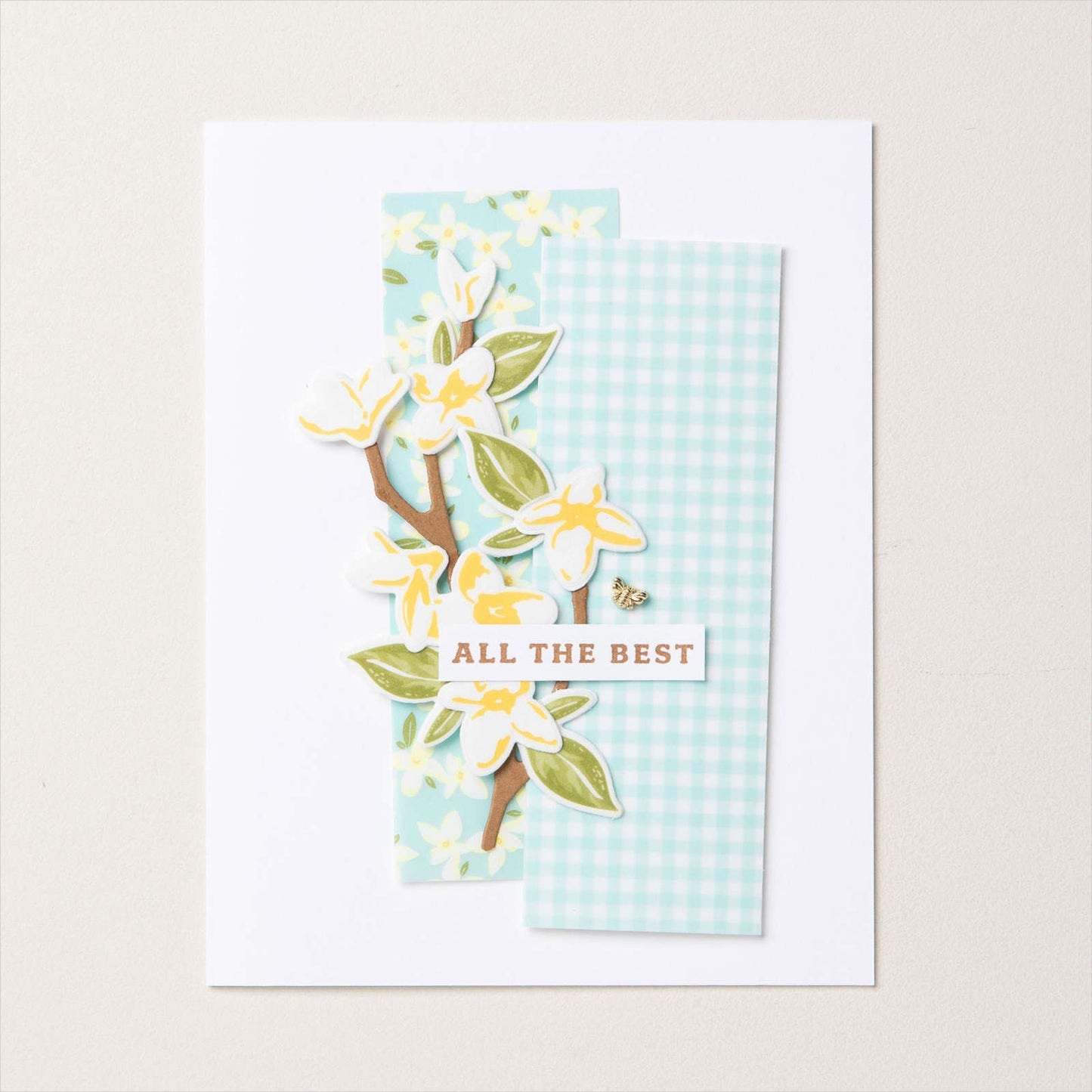 Stampin' Up! Floral & Gingham Vellum