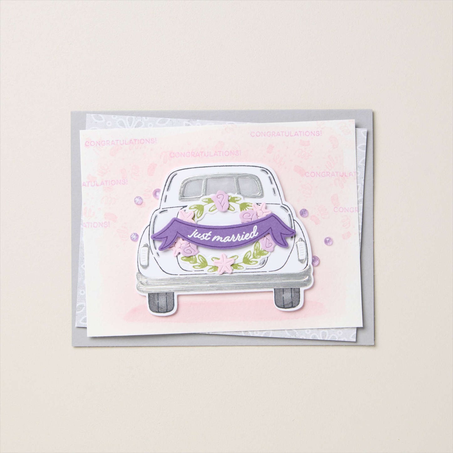 Stampin' Up! Brushed Silver & Gold DSP
