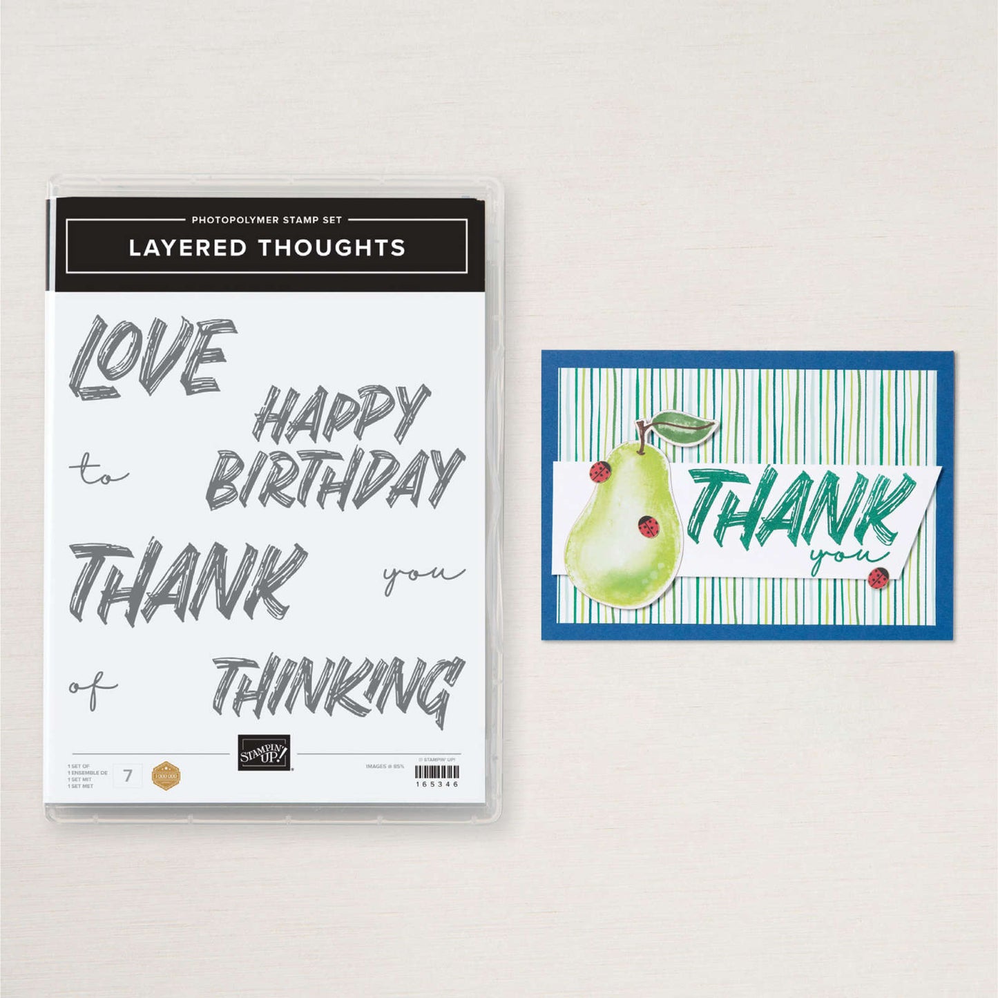 Stampin' Up! Layered Thoughts Stamp Set