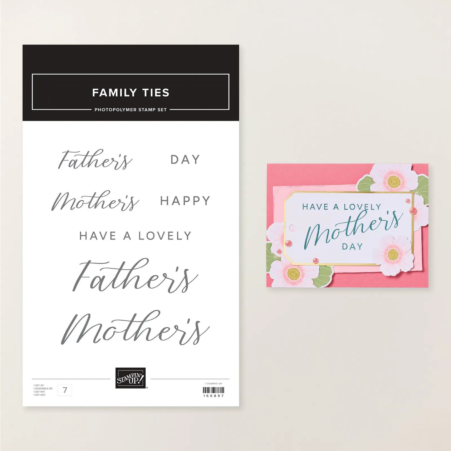 Stampin' Up! Family Ties Stamp Set