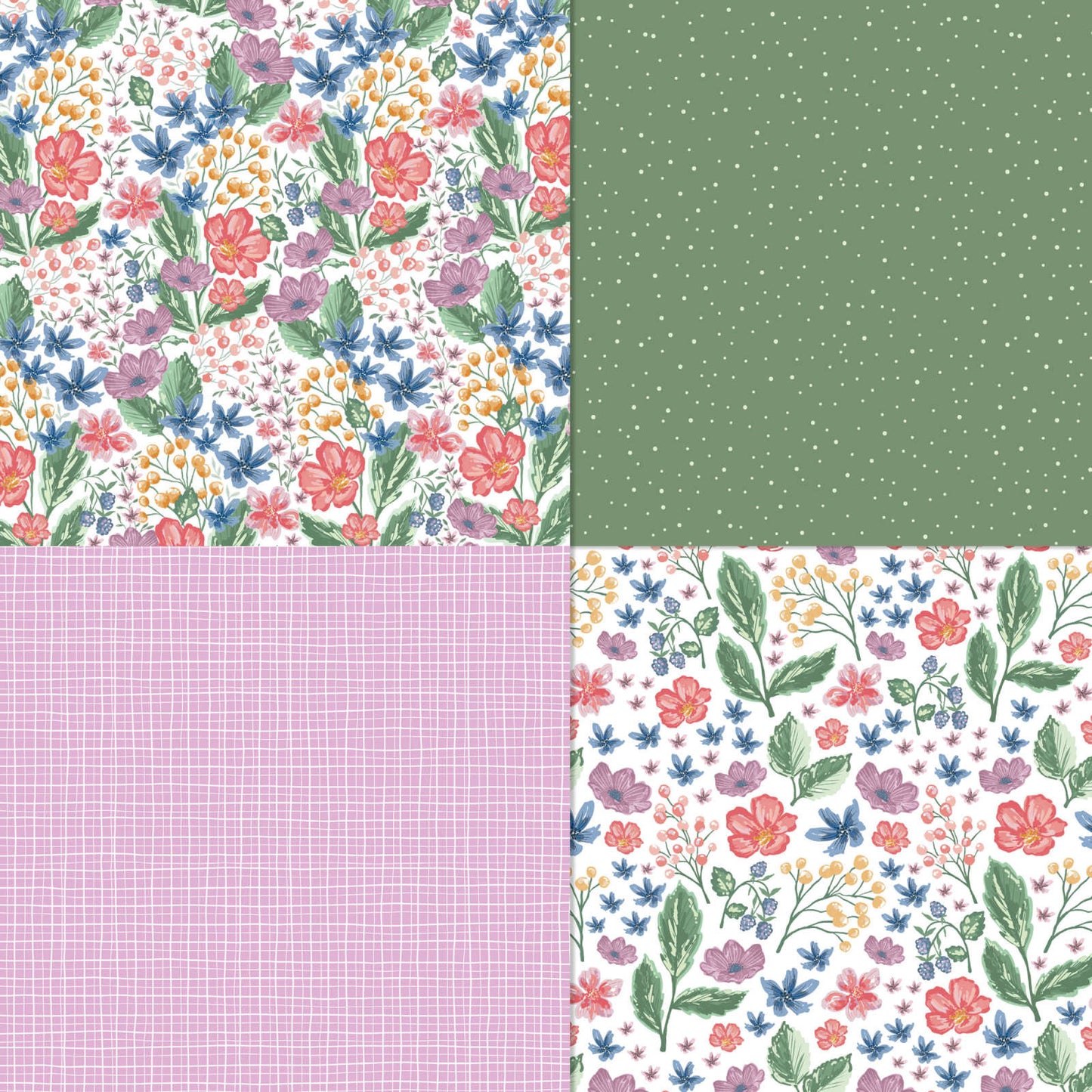Stampin' Up! Berry Botannical Vellum