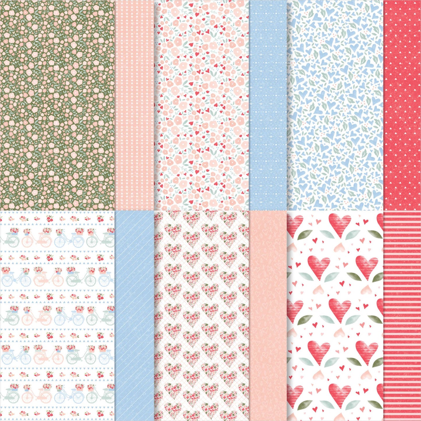Stampin' Up! Country Floral Lane DSP