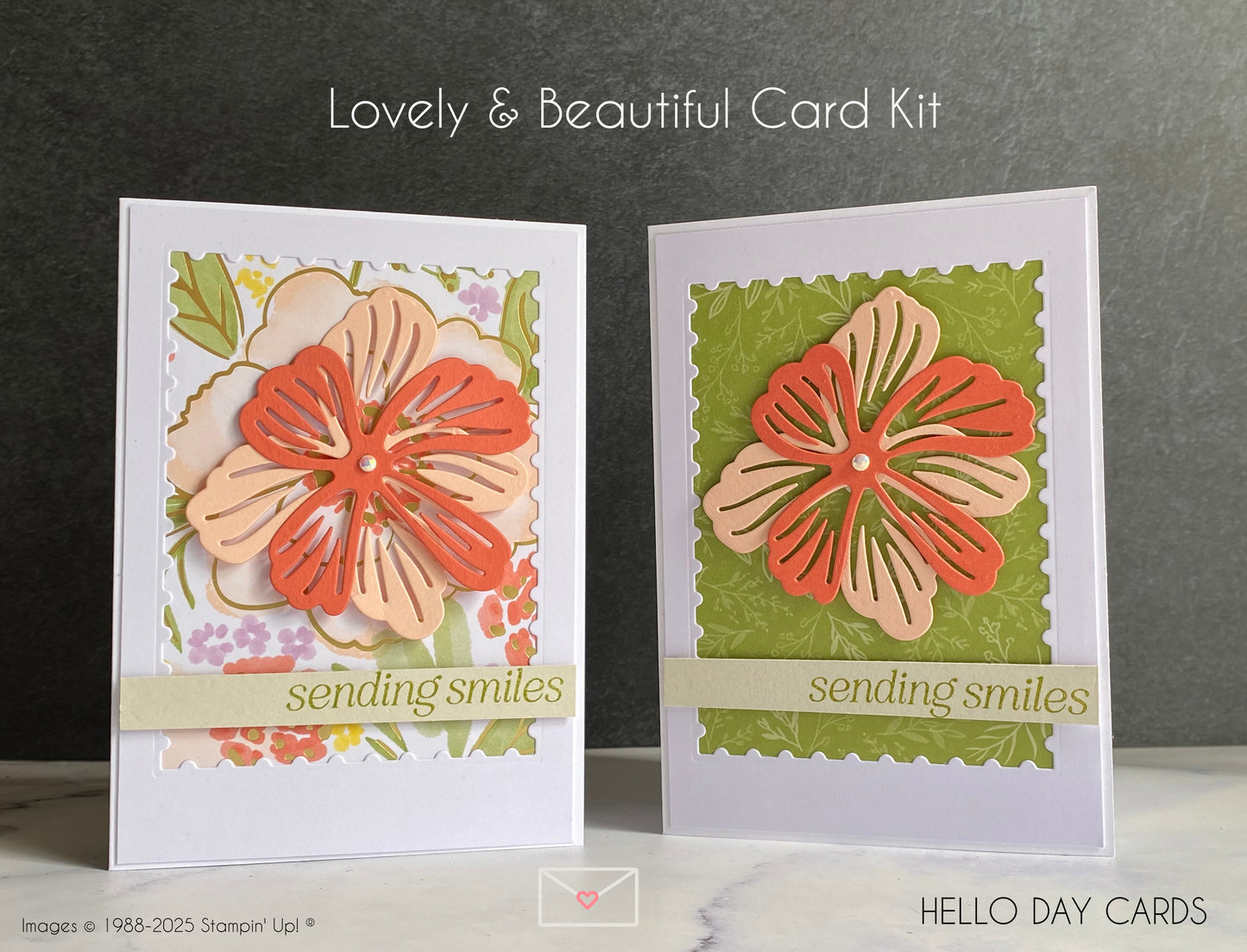 Hello Day Cards Lovely & Beautiful Card Kit
