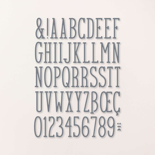 Stampin' Up! A La Mode Dies
