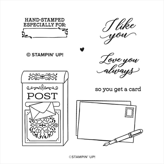 Stampin' Up! Stamped With Love Stamp Set