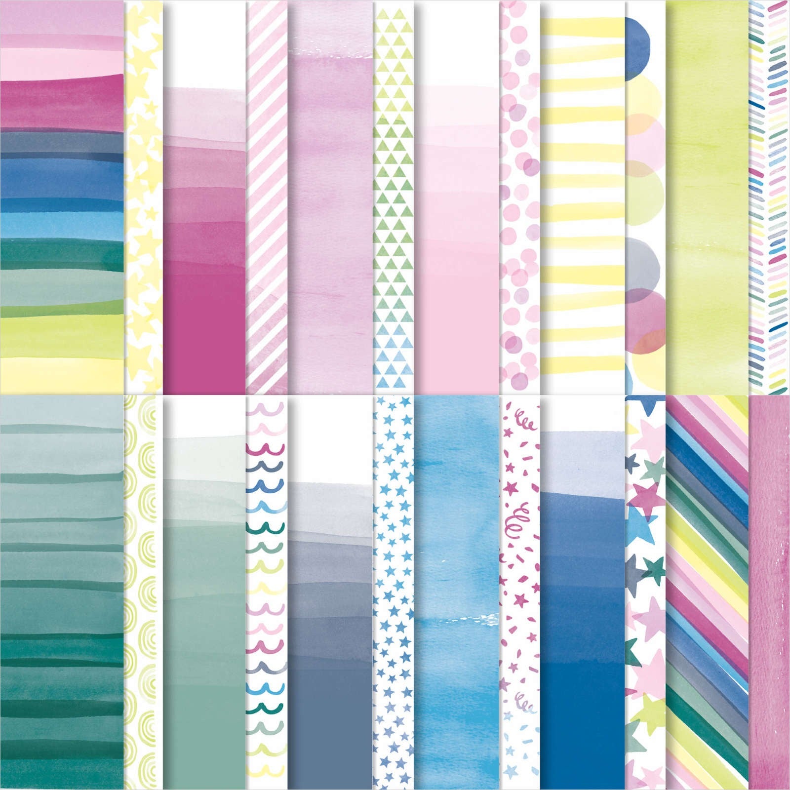 Stampin' Up! Bright & Beautiful DSP