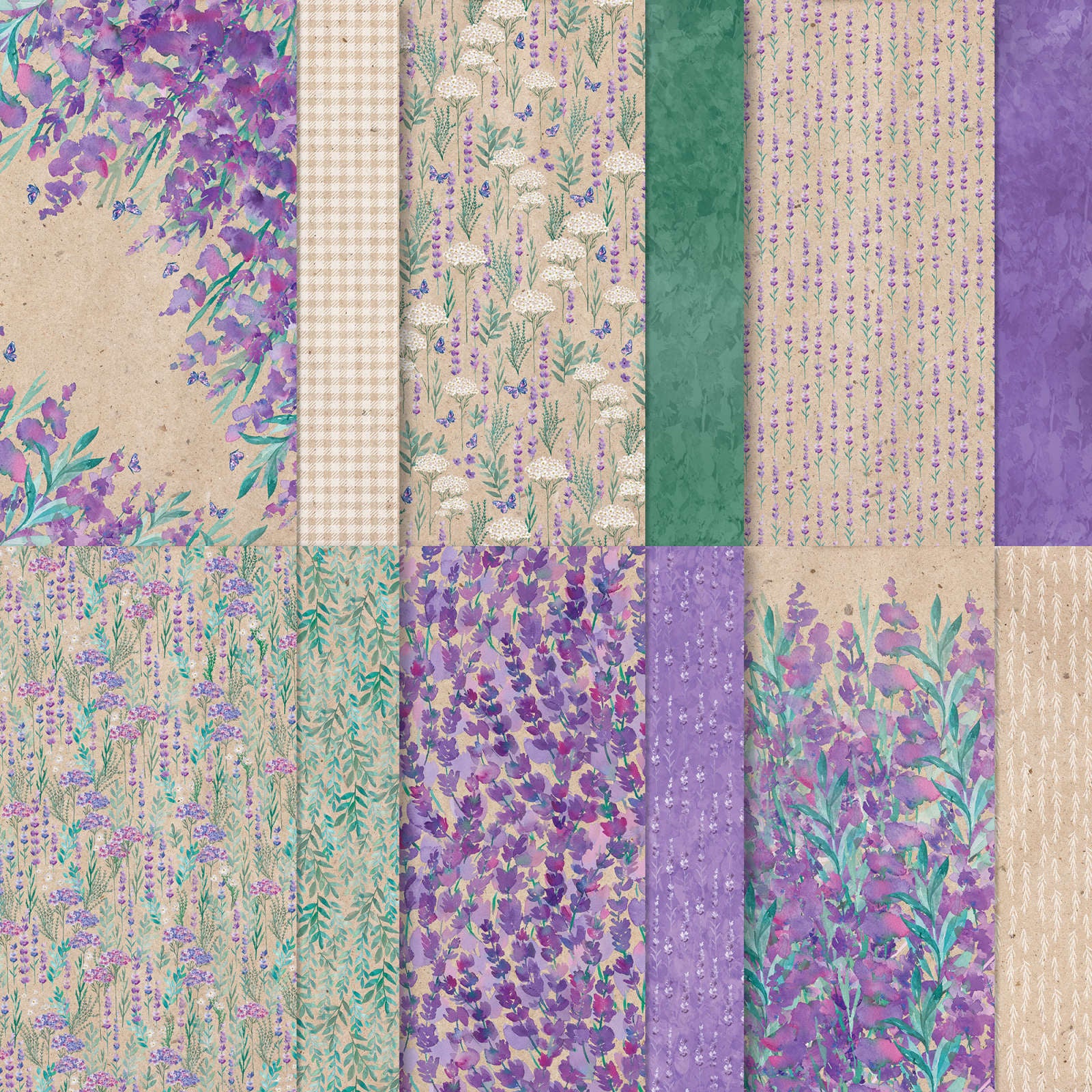 Stampin' Up! Perennial Lavender DSP