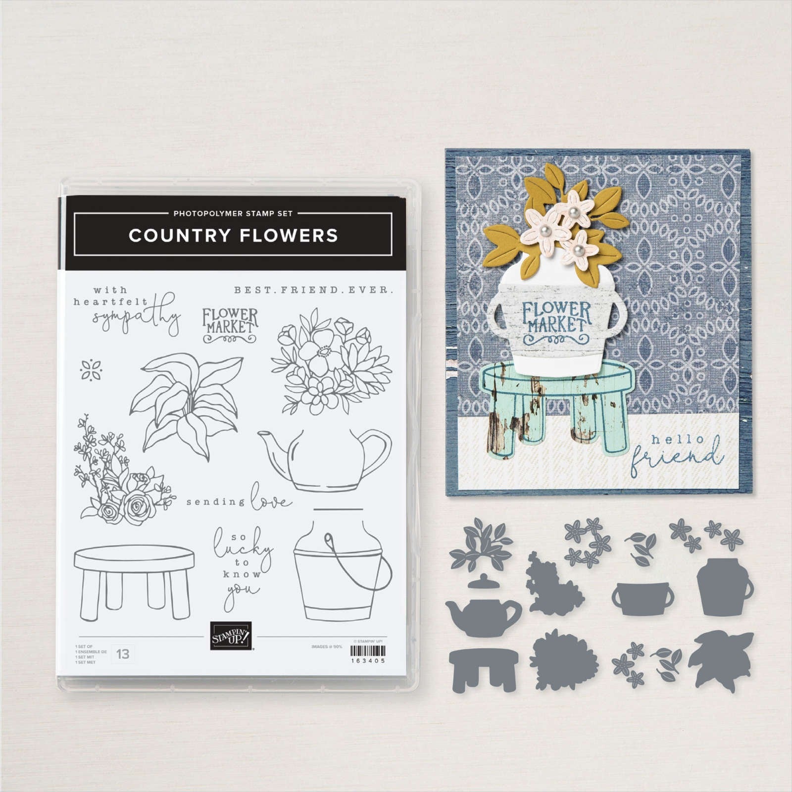 Stampin' Up! Country Flowers Bundle