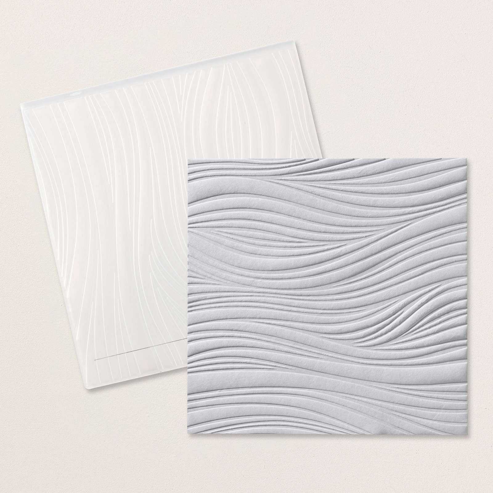 Stampin' Up! Soft Waves 3D Embossing Folder