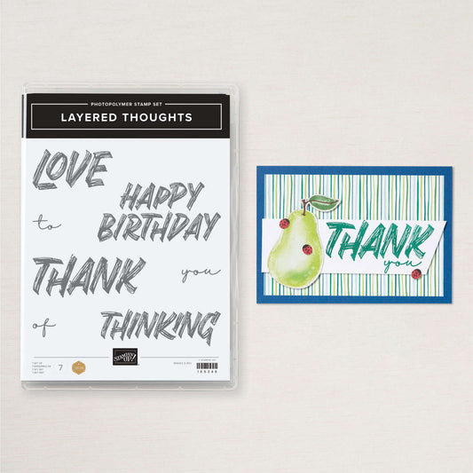 Stampin' Up! Layered Thoughts Stamp Set