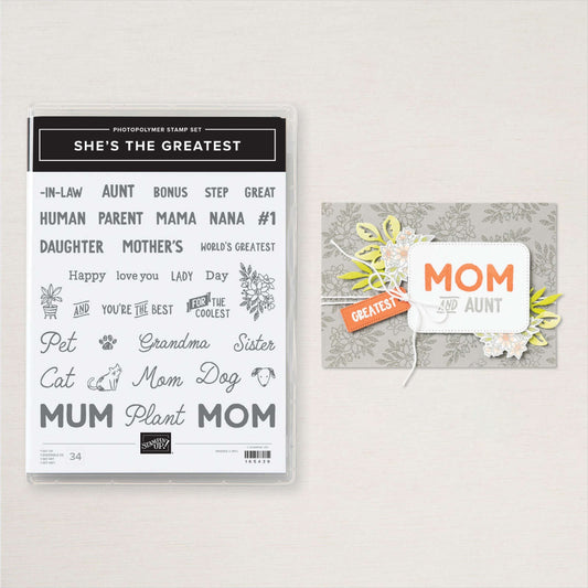 Stampin' Up! Shes the Greatest Stamp Set
