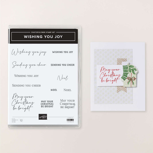 Stampin' Up! Wishing You Joy Stamp Set