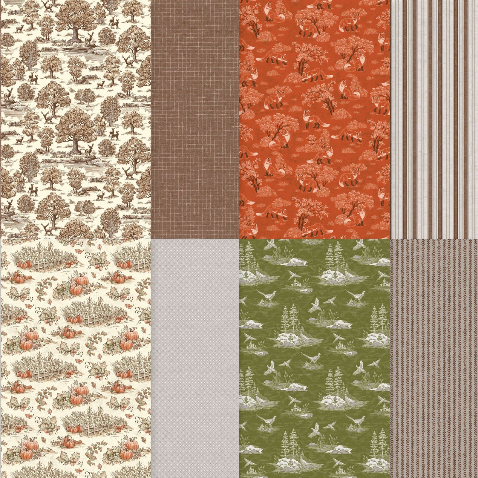 Stampin' Up! Autumn Toile DSP