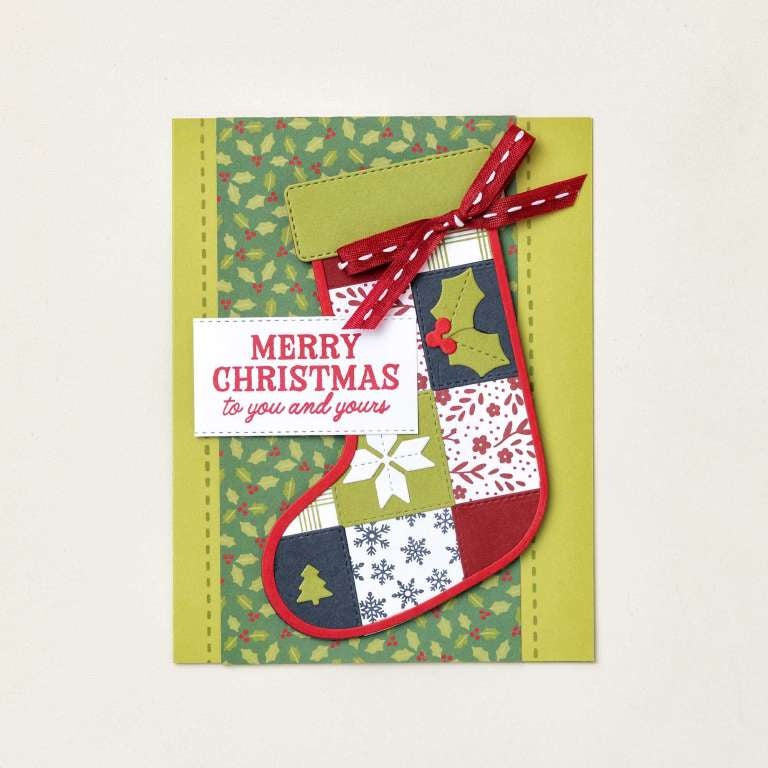 Stampin' Up! A Stitched Season DSP