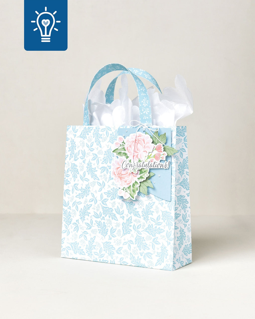 Stampin' Up! True Blue Florals DSP