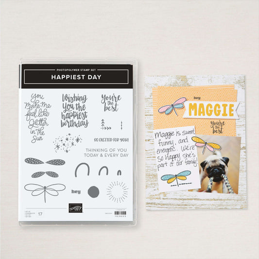 Stampin' Up! Happiest Day Stamp Set