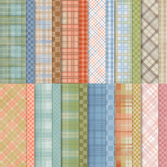 Stampin' Up! Timeless Plaid DSP