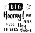 Stampin' Up! Big Hooray Stamp Set