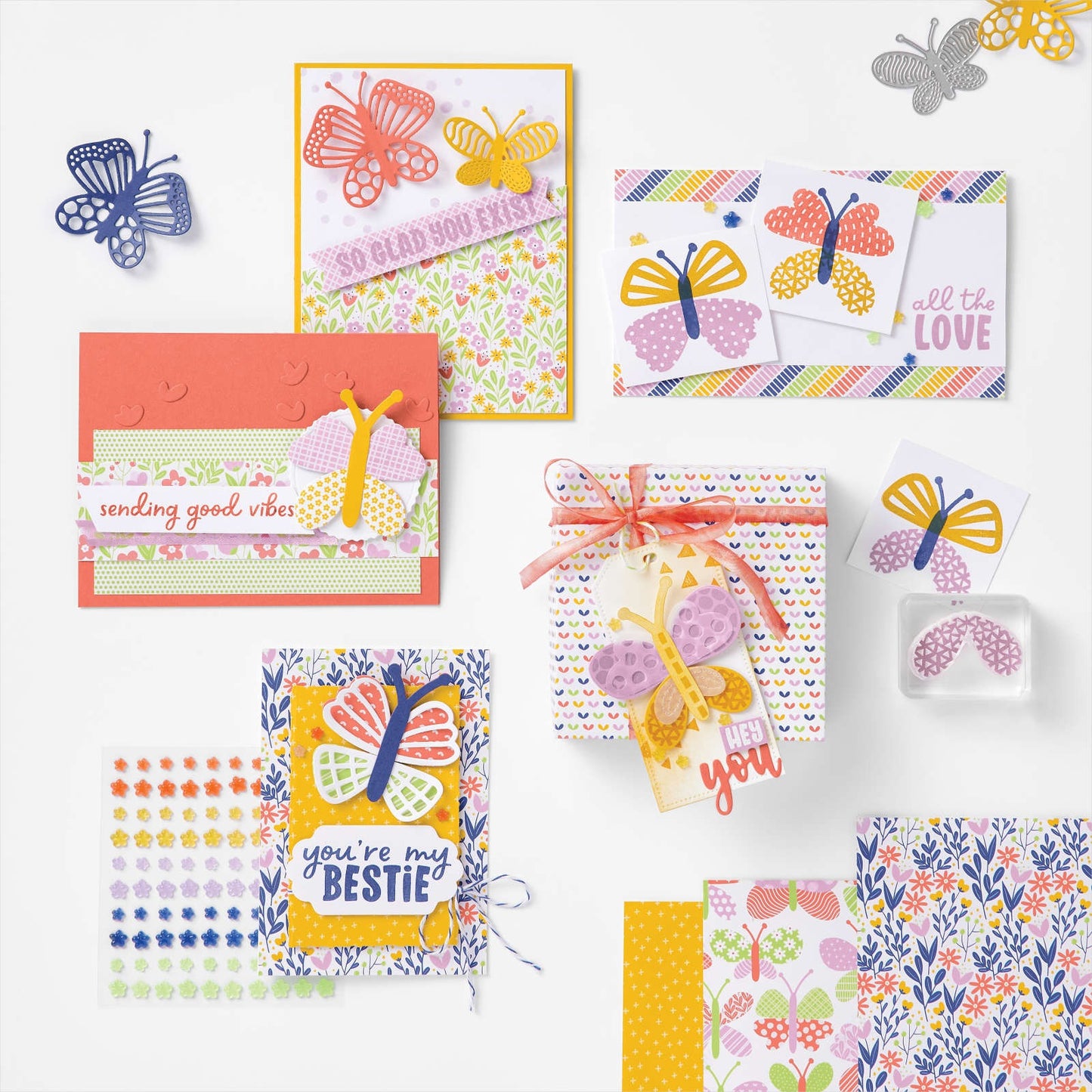 Stampin' Up! Butterfly Kisses DSP