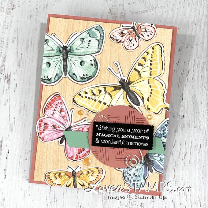 Stampin' Up! Butterfly Bijou DSP