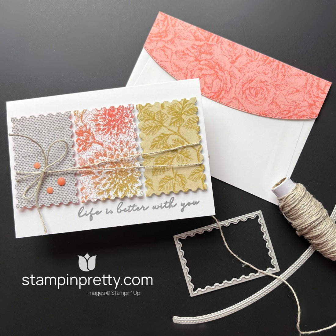 Stampin' Up! Softly Stippled DSP