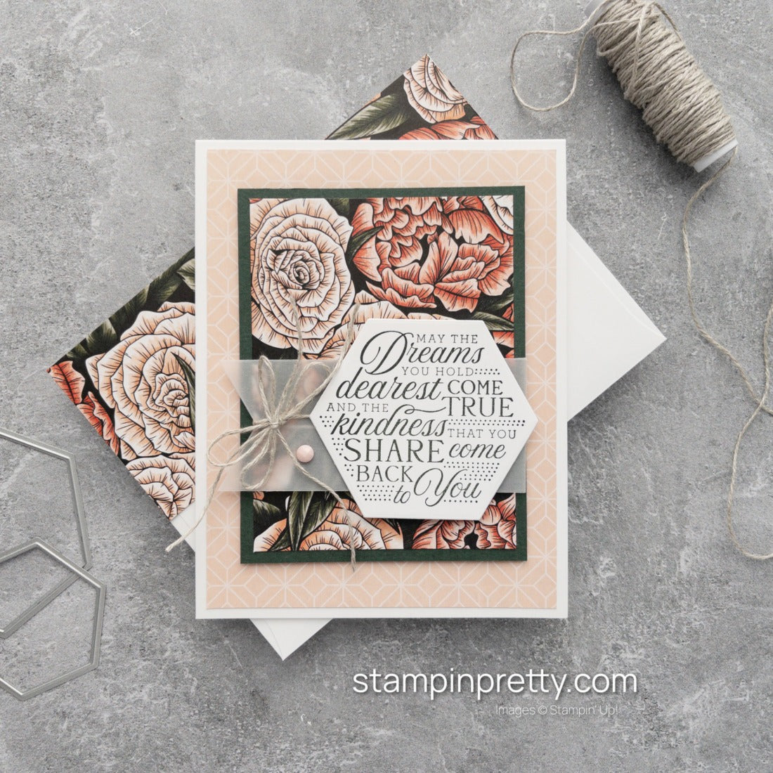 Stampin' Up! Favored Flowers DSP