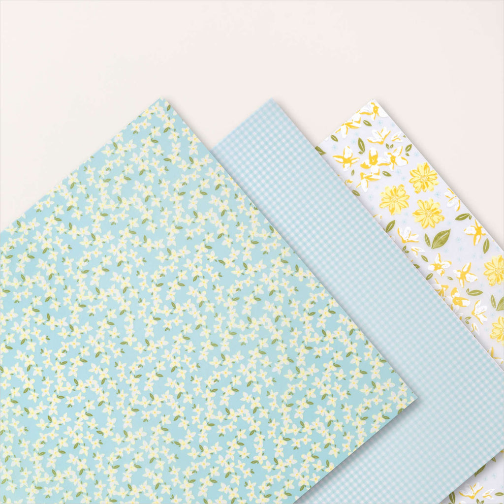 Stampin' Up! Floral & Gingham Vellum