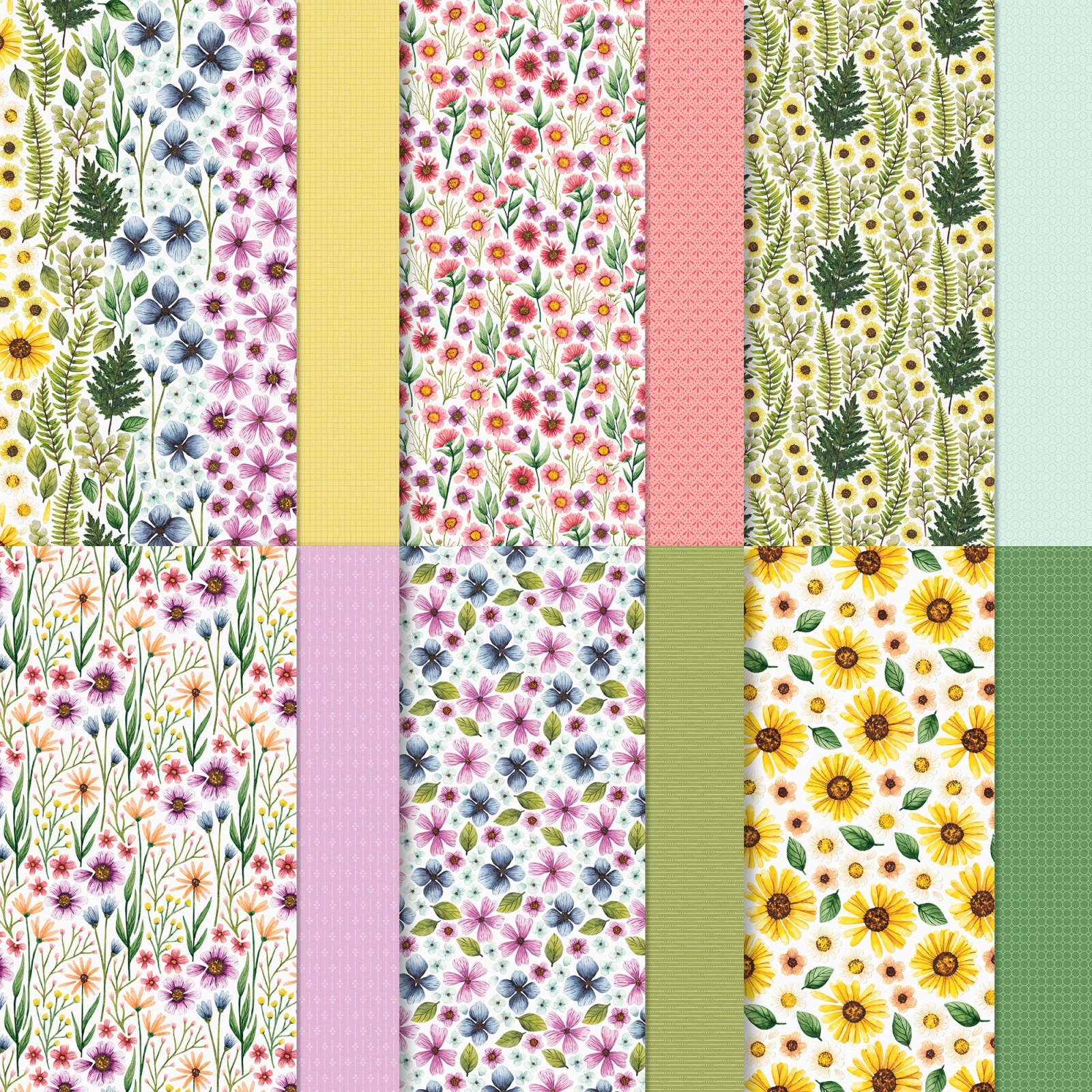 Stampin' Up! Floral Impressions DSP