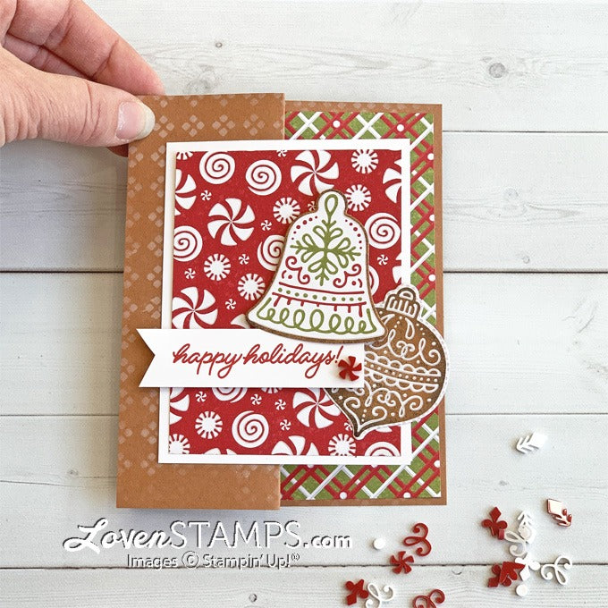 Stampin' Up! Gingerbread & Peppermint DSP