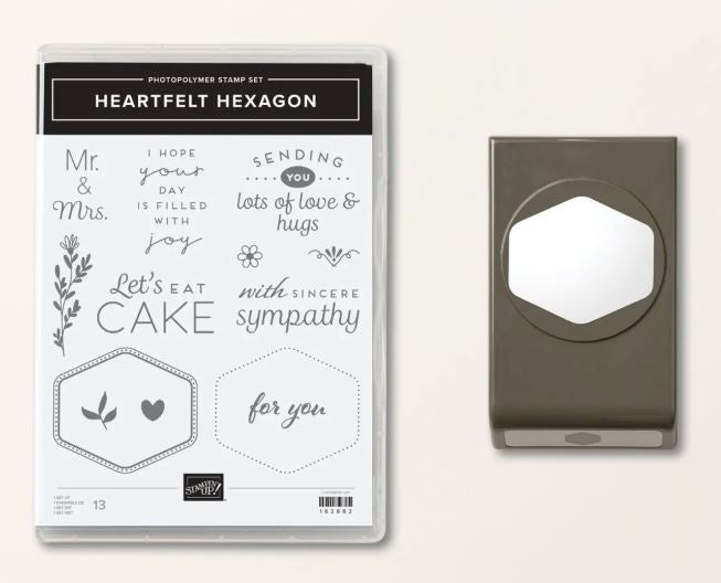 Stampin' Up! Heartfelt Hexagon Bundle