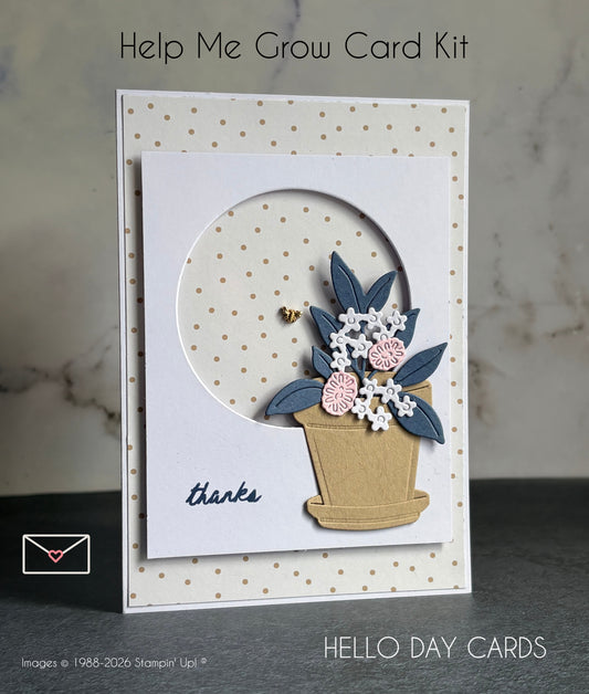 Hello Day Cards Help Me Grow Card Kit