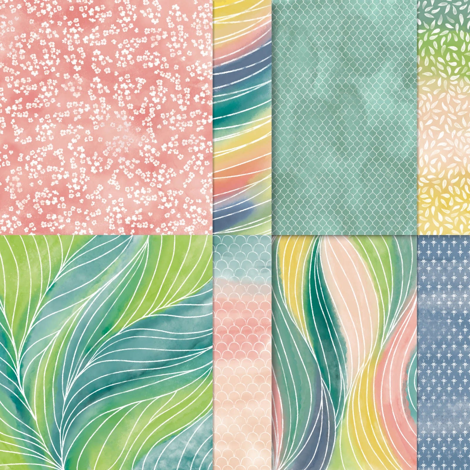 Stampin' Up! Painted Illusions DSP