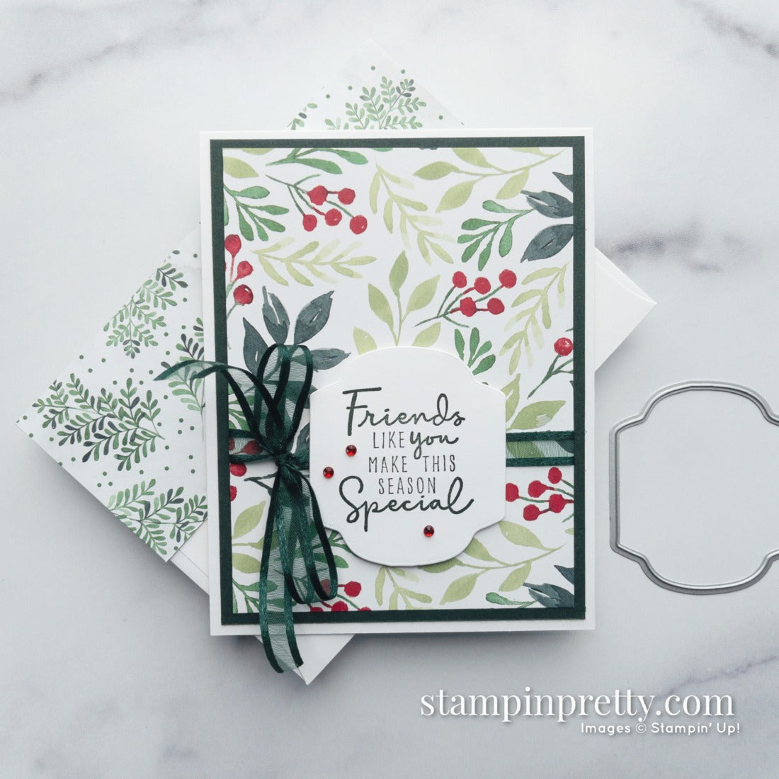 Stampin' Up! Painted Christmas DSP