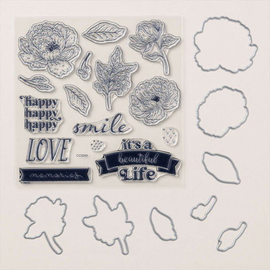 Secret Garden Stamp & Thin Cuts Bundle