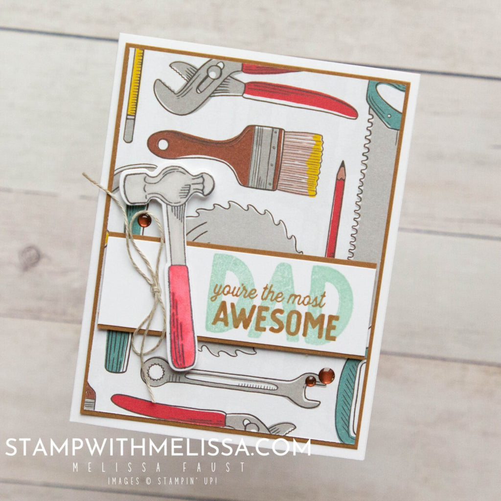 Stampin' Up! Trusty Toolbox DSP