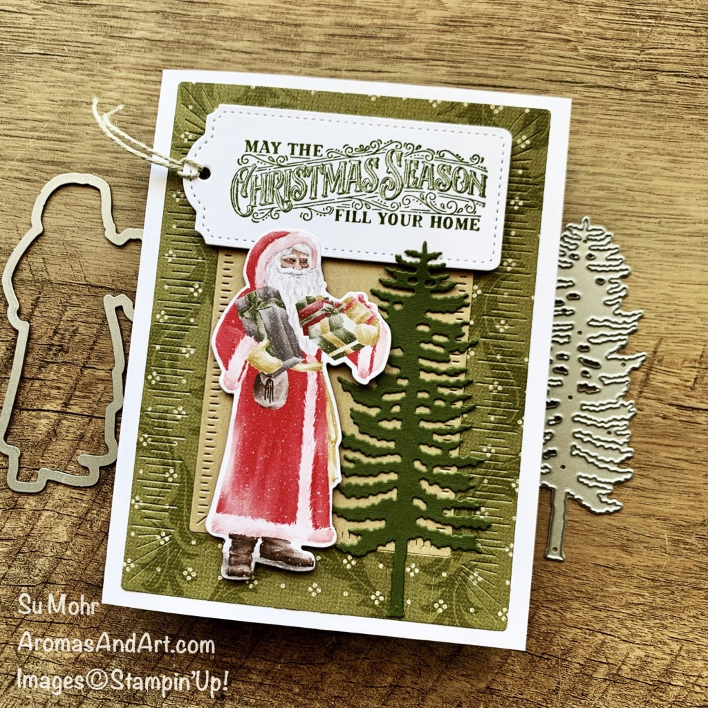 Stampin' Up! Traditions of St Nick DSP