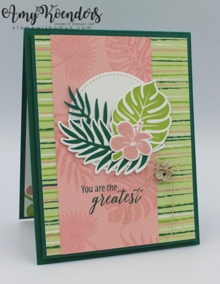 Stampin' Up! Tropical Escape DSP