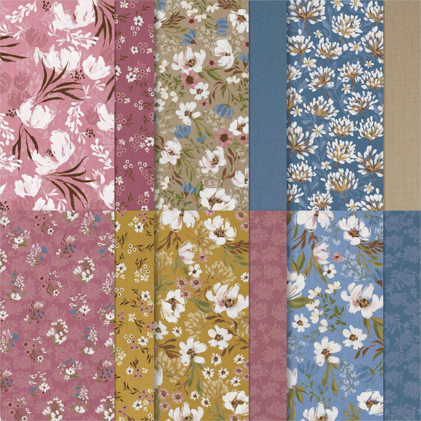 Stampin' Up! Wildly Flowering DSP