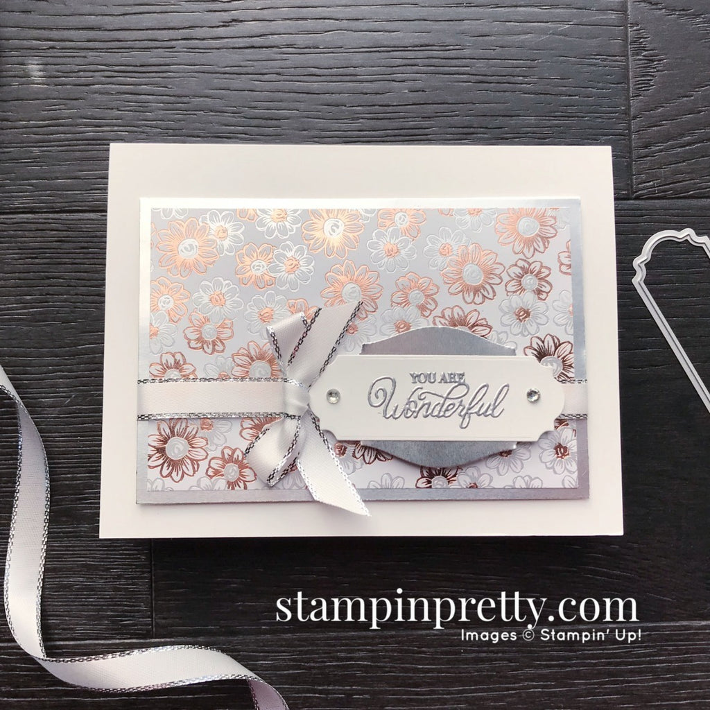 Stampin' Up! Flowering Foils Specialty DSP