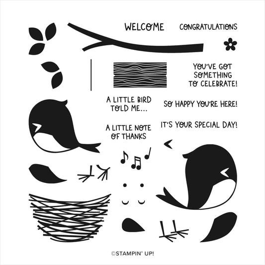 Stampin' Up! Sweet Songbirds Punch Bundle