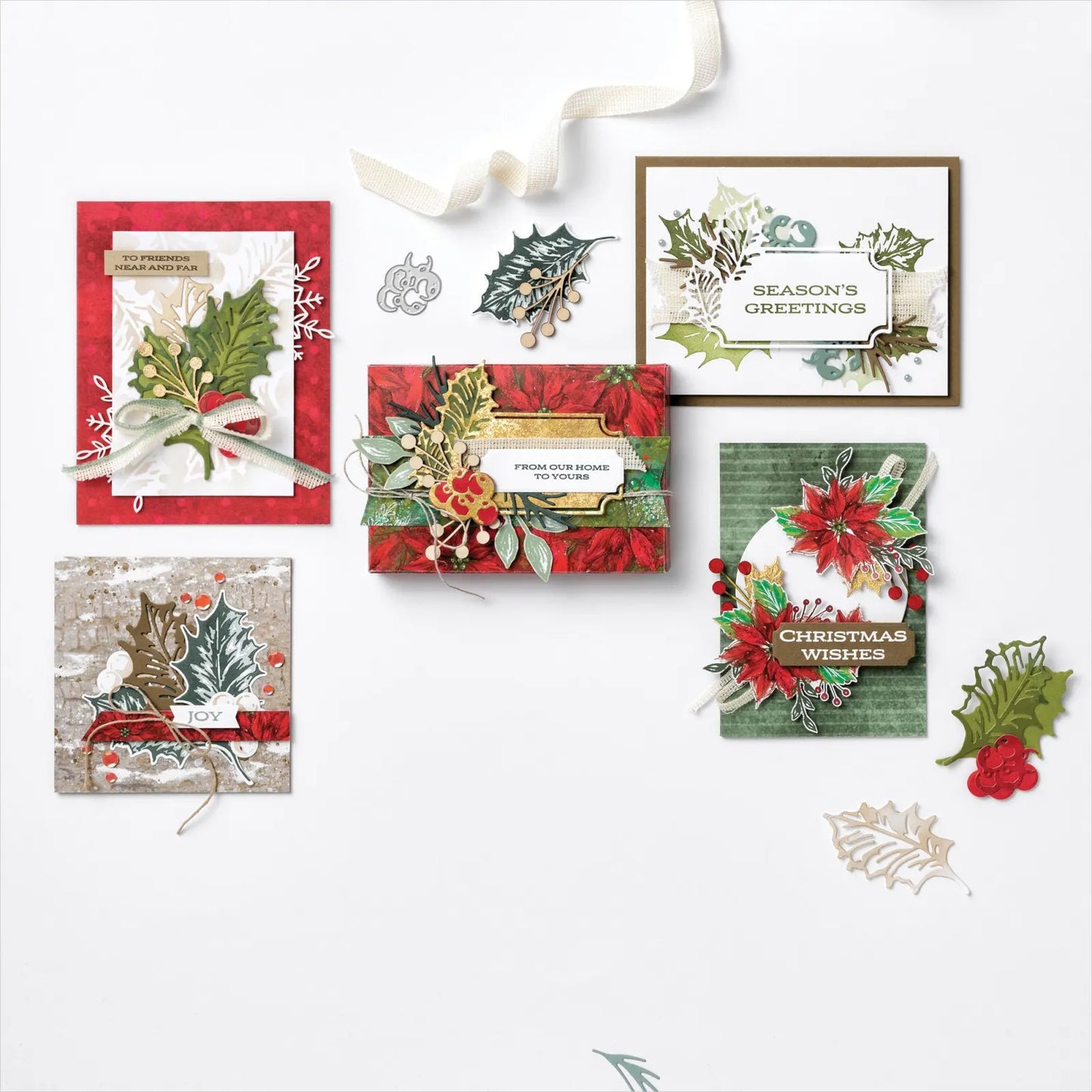 Stampin' Up! Boughs of Holly DSP