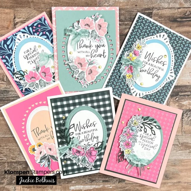Stampin' Up! Fitting Florets DSP