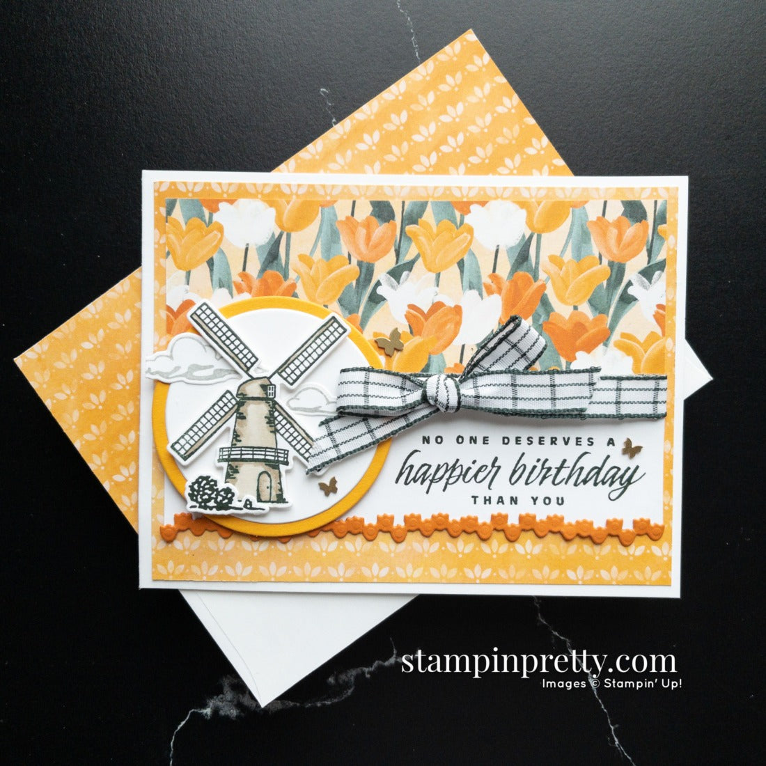 Stampin' Up! Flowering Fields DSP